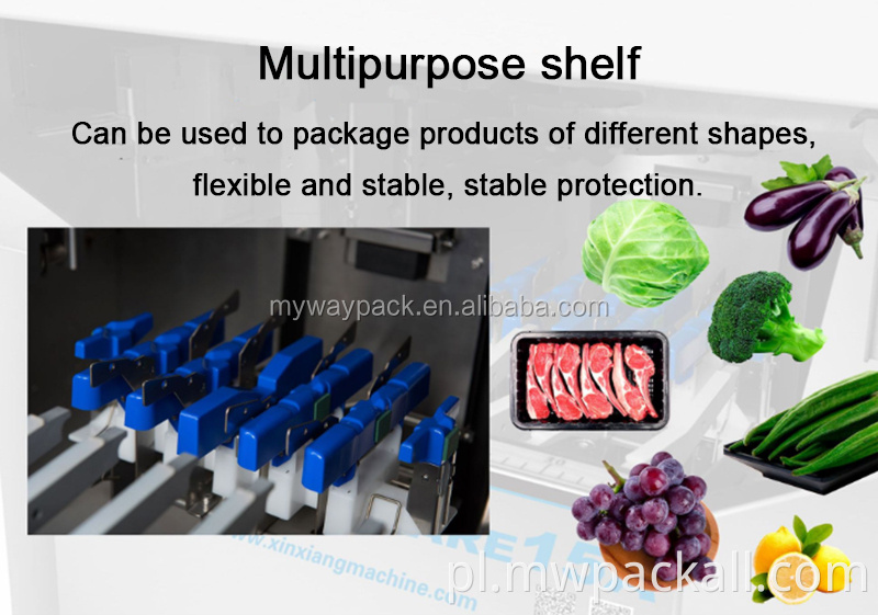 Taca Uszczelnianie mapy folii Maszyna opakowań/ automatyczna plastikowa folia folia pokarmowa maszyna do przylgnięcia